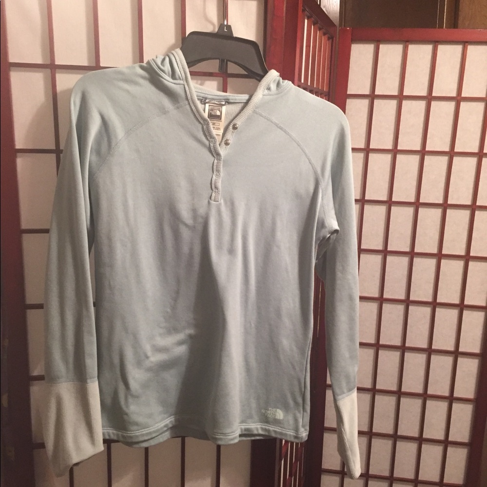 North Face women’s pullover hoodie.